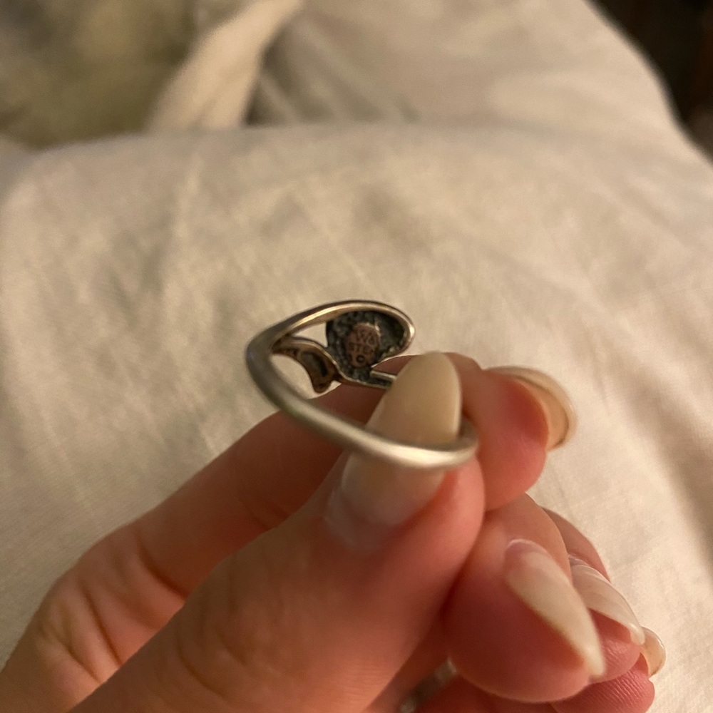 Opal Heart Ring - image 2